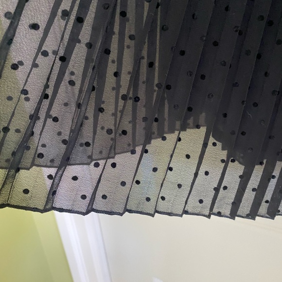 ๐HP๐ BNWT Polkadot black skirt - Picture 3 of 6